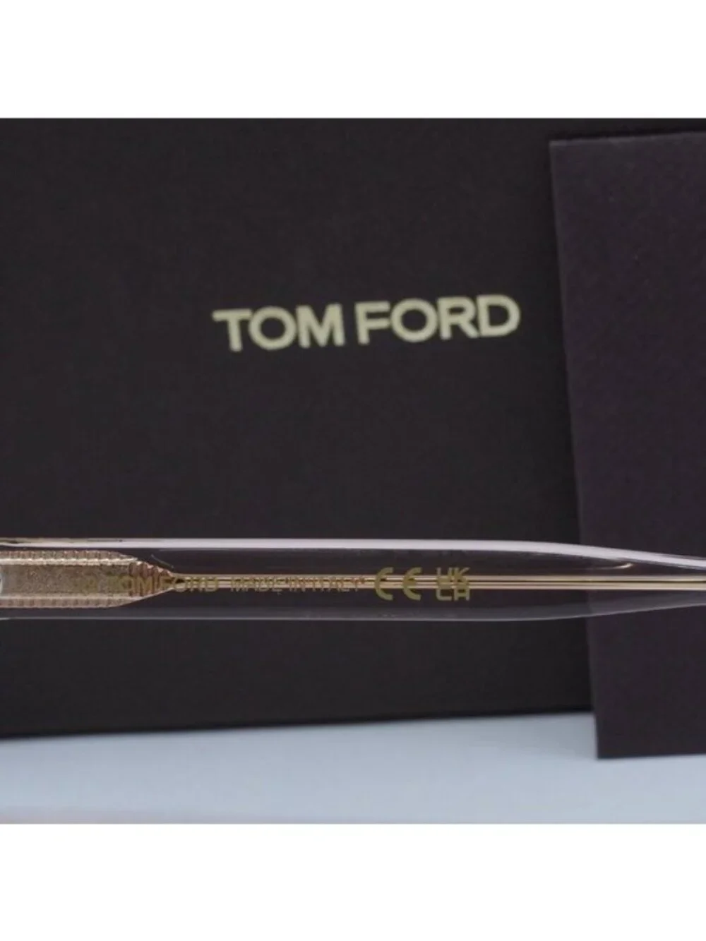 Tom Ford FT0972-K 72G Square Sunglasses – Transparent Pink